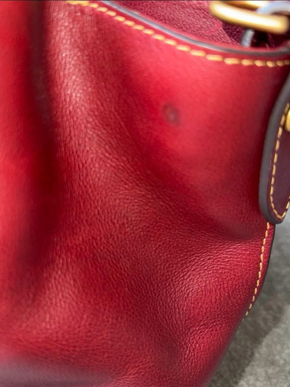 NWT Dooney & Bourke NWT Florentine  Brenna in Bordeaux with strap - Picture 8 of 12
